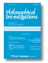 Philosophical Investigations Journal