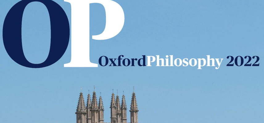 Oxford Philosophy Magazine 13th Edition Banner