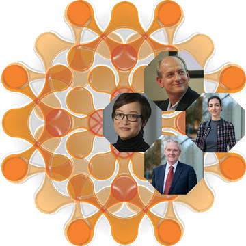 speaker and hosts for the event on 27 February 2025